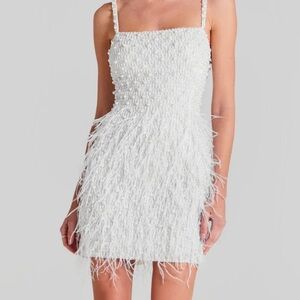 Nadine Merabi Carrie White Dress